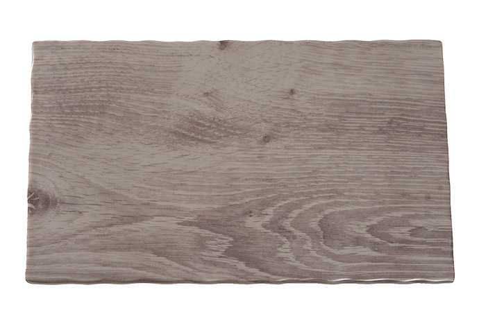 APS, Tablett Driftwood, Melamin, Holzoptik,  26,5 x 16,2 cm, H: 1,5 cm,  GN 1/4
