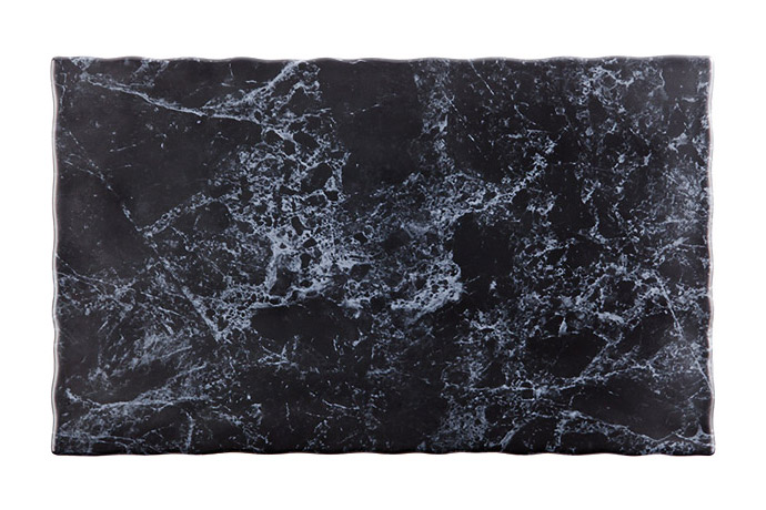 APS, Tablett GRANIT, Melamin Granitoptik, 26,5 x 16,2 cm, H 1,5 cm , GN 1/4