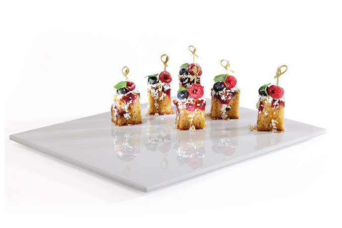 APS, Tablett ZERO schwarz, 53 x 32,5 cm, H 1,5 cm, GN 1/1