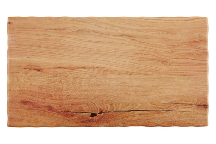 APS, Tablett Oak Light, Melamin, Eiche-Holzoptik, 53 x 32,5 cm, H 1,5 cm, GN 1/1