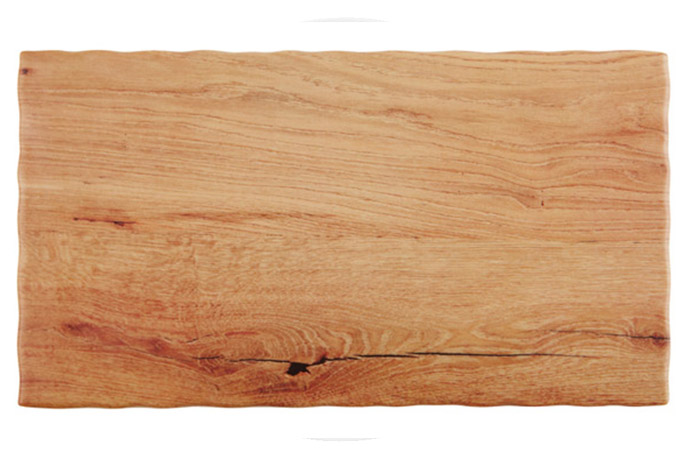 APS, Tablett Oak Light, Melamin, Eiche-Holzoptik, 26,5 x 16,2 cm, H 1,5 cm, GN 1/4