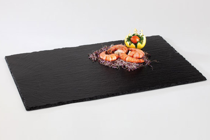 APS, Naturschieferplatte, GN 1/1, 53 x 32,5 cm, Materialstärke 5 - 8 mm