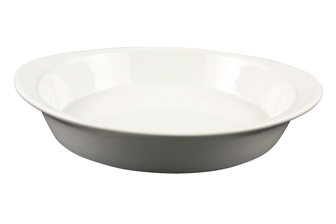 Annaburg, Serie Meran, Eierpfanne, rund, weiß Ø 16 cm, H 3 cm, 0,35 l