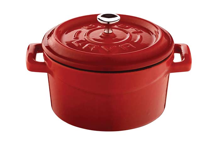 BHS, Playground, Cocotte rund rot, 10 cm
