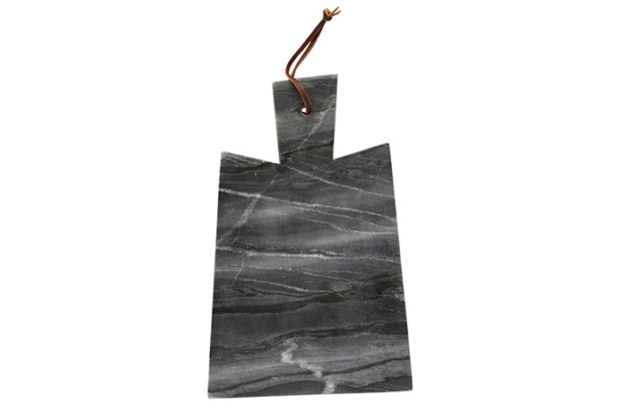 BHS, Playground, Marmorbrett Asymmetrich, grau 29,5 x 23 cm