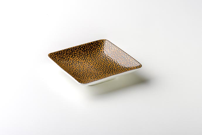 Bauscher, Serie Purity, Teller quadratisch coup, 9 cm, Dekor 425693