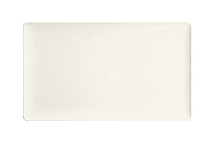 Bauscher, Serie Purity, Platte rechteckig coup, 27 x 20 cm
