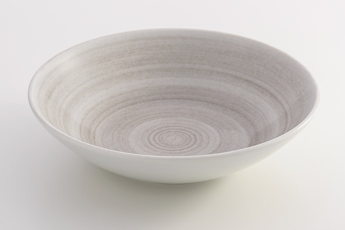 Bauscher, Serie Options, Teller tief Coup rund, 18 cm, Dekor Ceramica Gray    