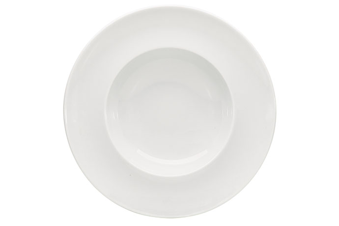 Bauscher,Serie Enjo, Teller tief rund Fahne, 28cm, Dekor Modern Rusti River