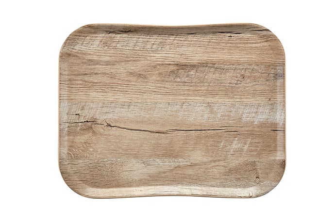Cambro, Tablett Madeira, 36 x 46 cm, Dekor Light Oak