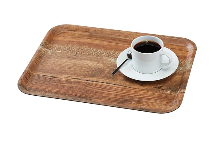 Cambro, Tablett Madeira, 37 x 53 cm, Dekor Brown Oak
