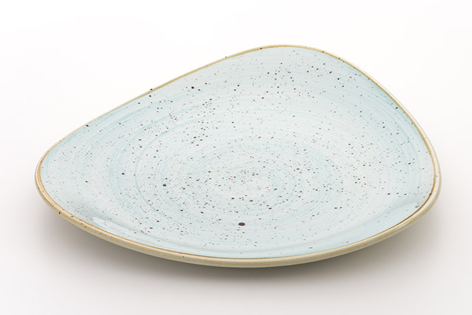 Churchill, Stonecast, Duck Egg, Triangle Platte, 26,5cm    
