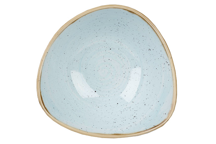 Churchill, Stonecast, Duck Egg, Triangel Bowl, 15,3 cm, 26 cl