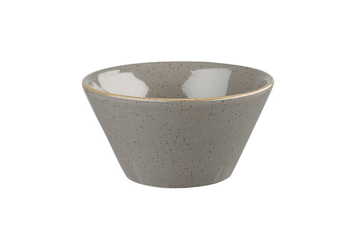 Churchill, Stonecast, Peppercorn Grey, Zest Bowl, D 12,1 cm, H 6,5 cm, 34 cl