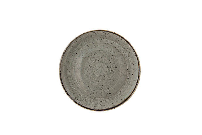 Churchill, Stonecast, Stone Grey, Triangel Bowl, 23,5 cm, 60 cl