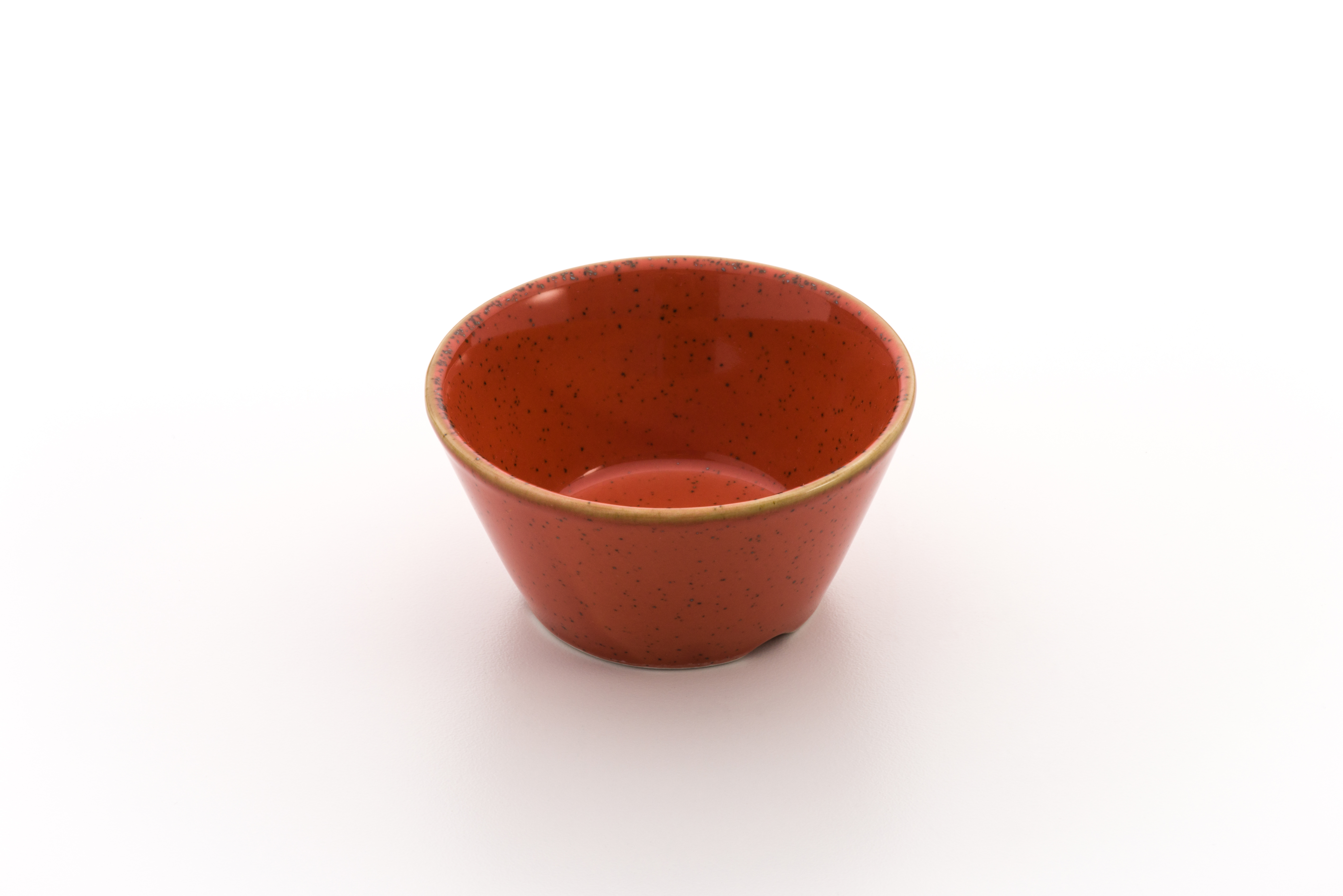 Churchill, Stonecast, Spice Orange, Dip Näpfchen, D 8 cm, H 4 cm, 9 cl