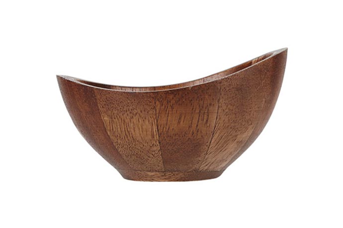 Churchill, Moonstone Wood Buffet, Bowl 14 X 13,5 X 18 cm