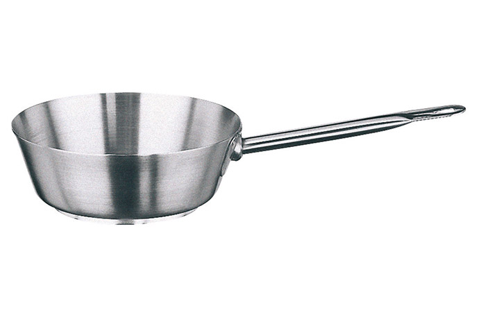 Contacto, Sauteuse 1l , H6 cm H, Ø 16cm, mit Rohrgriff, ohne Schüttrand