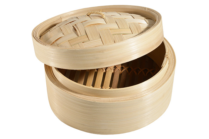 Contacto, Dampfkorb aus Bambus für die asiatische Küche, Ø 17,5 cm, H 9 cm