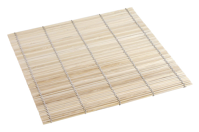 Contacto, Sushi-Matte aus Bambus, für die asiatische Küche, 23 x 24 cm
