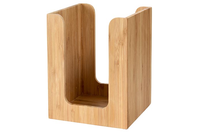 Duni, Serviettenspender, Bambus, für 24 x 24 cm Servietten