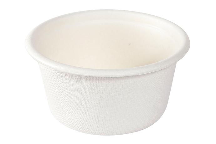 Duni, Dressingbecher aus Bagasse, weiß, 60 ml