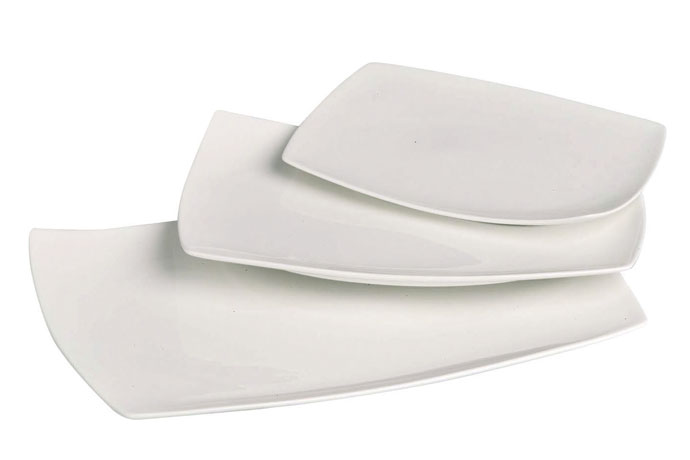 Horeka, Serie Spirit, Platte, creme, 23 x 14 cm