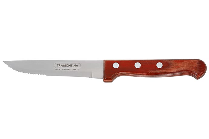 Tramontina, Serie Gaucho, Steakmesser 23 cm, Griffe Polywood