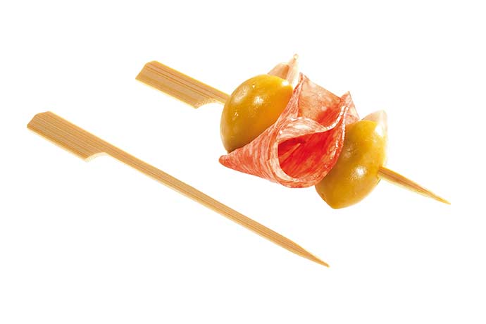 K&#246;gler, Bambus-Fingerfood-Spie&#223;e, natur, 12 cm