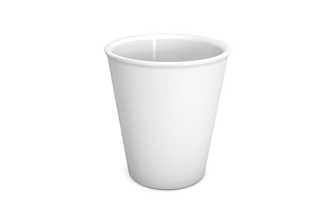 Ornamin, Becher to go, weiß, 300ml