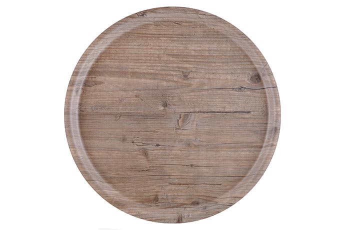 Roltex, Puro Earth Tray, round, 36cm Vintage