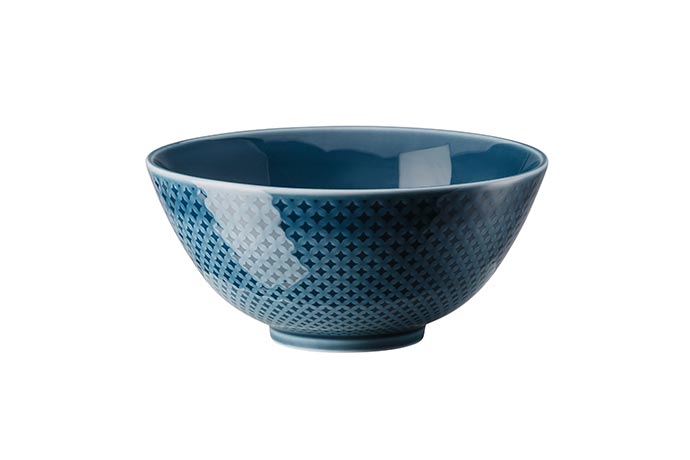 Rosenthal, Serie Junto, Schale 14,5 cm, H 7 cm, 0,50L Dekor 4050202 Ocean Blue
