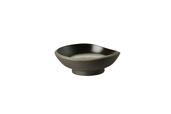Rosenthal, Serie Junto, Bowl 12 x 11,5 cm, H 4,5 cm, 0,15 l, Dekor 405251 State Grey