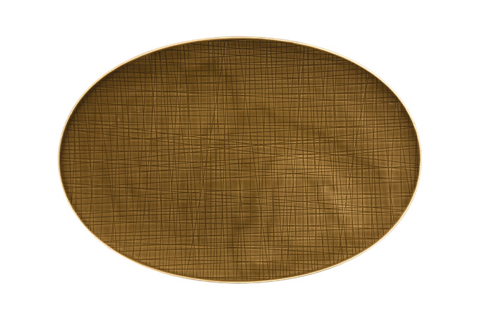 Rosenthal, Serie Mesh, Platte 38 cm, Dekor 405151 Walnut