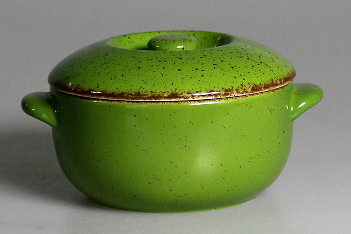Schönwald, Serie Pepper, Kasserolle rund, Ø 10,5 cm, Dekor 63089 green Pepper
