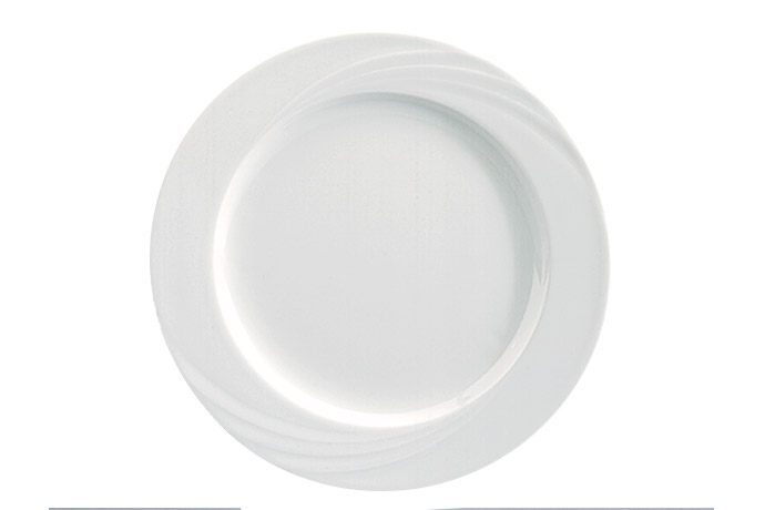 Schönwald, Serie Donna, Teller flach, Fahne, 25 cm