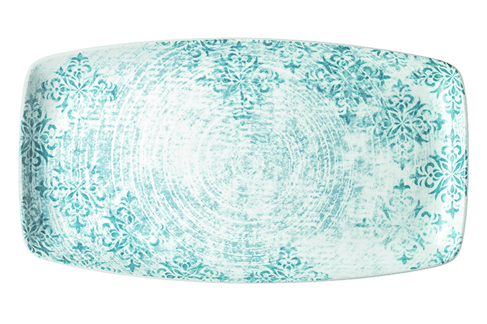 Schönwald, Serie Shabby Chic, Burgerplate 36 x 20 cm, Dekor Shabby Chic 4