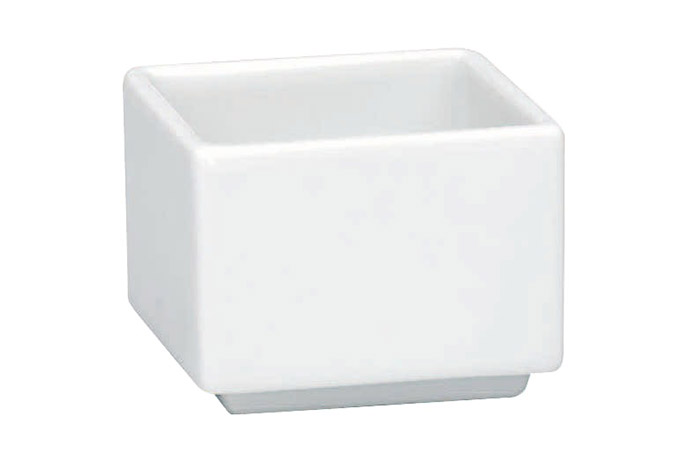 Schönwald, Serie Flying Buffet, Schälchen niedrig eckig,  5,1 x 5,1 cm, H 3,8 cm, 0,05 l