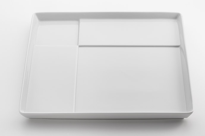 Schönwald, Serie Signature, Plateau-Teller eckig, 28 x 28 cm, H 2,7 cm