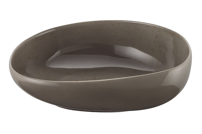 Schönwald, Serie WellCome, Salatschüssel, 17,4 cm, H 7 cm, 0,45 l, Dekor Unique Darkgrey