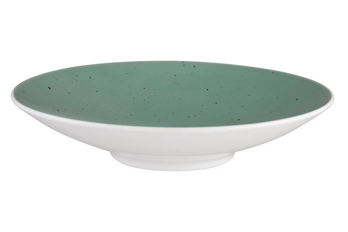 Seltmann, Serie Fine Dining, Coupschale 28 cm, M5381-28, Dekor petrol