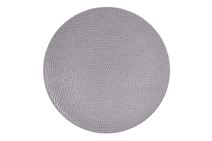 Seltmann, Serie Fine Dining, Coupteller flach, 21,5 cm, M 5380, Dekor grau 57272