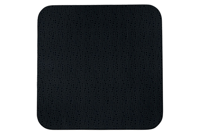 Seltmann, Serie Fine Dining, Coupteller flach, eckig, 29 x 29 cm, Dekor schwarz 57350