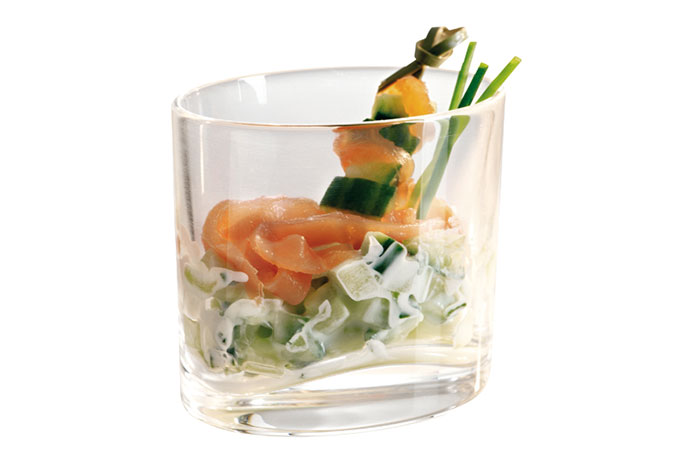 Table Roc, Durobor, Serie Amuse Bouche, Glas Ellipse, 20 cl, 8,7 x 6,2 cm, H 7,6 cm