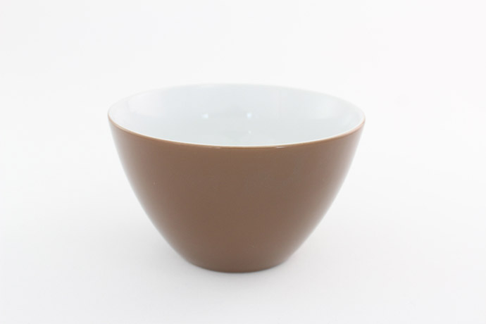 Triptis, Eschenbach, Serie Happy Colours, Müsli-Frühstücks-Milchkaffee Schale, nougat, 13,5 cm