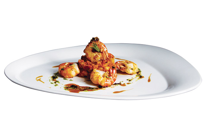 Triptis, Eschenbach, Serie Calla, Fr&#252;hst&#252;cksteller flach, 26 cm 