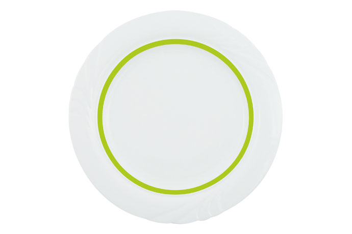 Triptis, Eschenbach, Serie Ambiente Plus, Teller halbtief, flach, grün, 25,5 cm