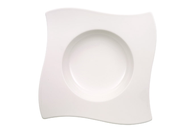 Villeroy & Boch Serie New Wave, Teller tief quadratisch, 24 x 24 cm, 0,35 l