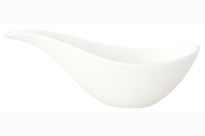 Villeroy & Boch, Serie Stella Hotel, Mini-Sauciere, 0,1 l, 15 x 6 cm