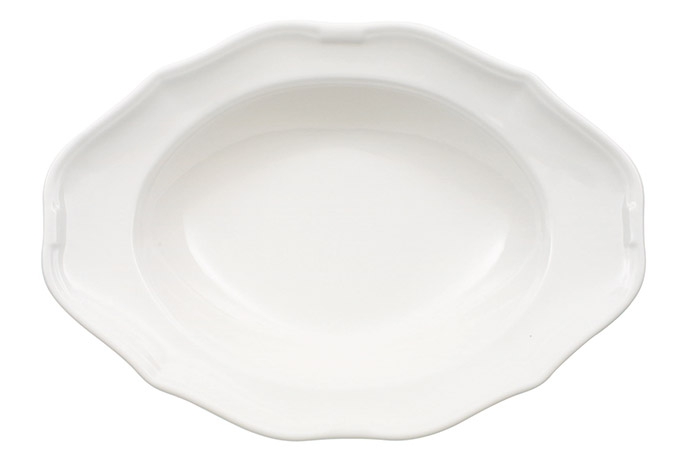 Villeroy &amp; Boch, Serie Scala, Teller tief, oval, 29 x 21cm, 0,57 l